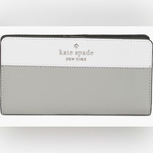 kate spade Gray and White Women's Bag